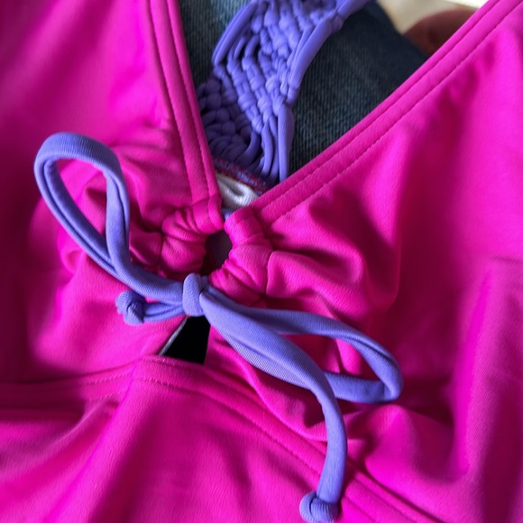 Prana swimsuit pink with keyhole size M - Picture 2 of 3